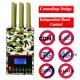 Compact Handheld Cellular Signal Jammer 6 Antenna With Cooling Fan Inside