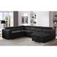 Factory muebles de sala modern sleeper sofa bed 2P+corner+lovesitter+chaise Modern furniture U shaped living room sofa