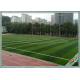 PE Soft Good Rebound Resilience Artificial Football Turf Excellent UV Resistance