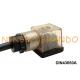 DIN 43650 Form A Solenoid Valve Coil Connector With Cable DIN 43650A
