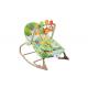 30 Inch Multifunction Infant Rocking Chair With Soft Padding Seat