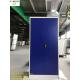 Swing Steel Door Steel Cupboard File Cabinet H1850XW900XD400mm Blue Color