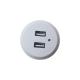 1 Outlets Embedded Circular USB Socket for Household Appliance Charging Customization