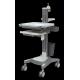 High Performance Stainless Steel Medical Trolley Movable Computer Trolley