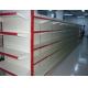 Store Supermarket Display Shelving / Metal Gondola Storage Shelf System