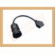 6 Pin Female OBD Extension Cable to OBDII 16 Pin Adapter Cable CK-MFTD006