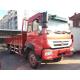 Red EURO II Truck Cargo Heavy Duty 8377x2496x3048mm With Howo 70 Cabin