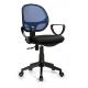 Middle Back Office Revolving Chair Compact Design Flame Retardant