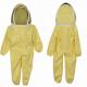 Apiculture Vented Beekeeping Clothing Suits ventilated Cotton Child Size Bee Suit Kids with Round Veil