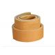 Yellow PBO Kevlar Flat Belt / Kevlar Conveyor Belt For Aluminum Profile