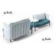 Ergonomic Iron Lobby Seating Furniture Design Sofa 0.25cbm