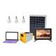 100W Solar Energy Home Systems 36Ah Off Grid Areas Solar Panel Lighting Kit