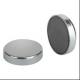 Nickel Coated Ferrite Shallow Pot Round Base Magnet