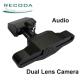 Dual Lens Vehicle CCTV Camera 1.3 Mepixels Resolution For SUV Taxi