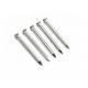 Silver White Grooved Shank Concrete Nails Factory 55# Steel Materials