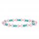 Vinyl Polymer Clay Handmade Bracelet Disc Beads Colorful Bohemian Style for Women