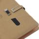 Usb Vintage Pu Leather Traveled Powerbank Wireless Charging Notebook Luxury