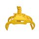 Hydraulic 360 Rotating Log Grapple For Excavator Q355B Material