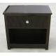 Wooden hotel furniture stone top night stand/bed side table NT-0010