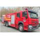 HOWO Heavy Duty Foam Fire Truck 17000L For Emergency Rescue