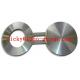 Forged steel spectacle blank flange