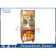 Chocolate Crane Game Machine With Air Conditioner / Aluminium Fram