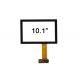 10.1 Inch PCAP Capacitive Touch Screen Overlay With 1.1mm Tempered Glass