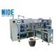 Conveyor type automatic stator coil lacing machine  with Four station
