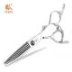 Professional Special Hairdressing Scissors , Cobalt Steel Scissors T Tooth Shape