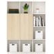 1200mm Melamine Office Furniture File Storage Cabinet  2 Doors Vertical Decorative File Cabinets