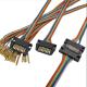 Black Pvc Material Connector Wire Harness Cable Assemblies For Game Cabinet Bill Validator