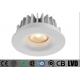 IP54 Mini Cut out73mm Dia80*H35MM White Aluminum 2700-3000K Fixed Dimmable 7W 180mA COB Downlights for Bathroom/R3B0129