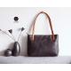 Authentic Handbags Tan Leather Tote Bag