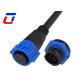Outdoor Male Female Connector 8 Pin Waterproof For Signal Transfer