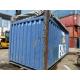Open Top 2nd Hand Shipping Containers Steel Material 40 Foot