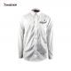 Polyester Custom Teamwear Printed Cycling Long-sleeved Shirts in White