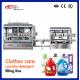 8 Heads Dishwashing Liquid Filling Machine Air Consumption 100L/Min
