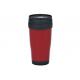 14oz PP coffee mug travel mug car mug screwing lid slip to drink FDA/LFGB/CA65/CE/E