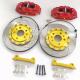 330mm Grooved Disc Bell 4 Pot Brake Kit For Renault Clio Front