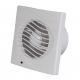 ABS Material 6 Inch Square Wall Mounted Bathroom Ventilation Exhaust Fan For Home
