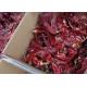 Dehydrated Cherry Red Guajillo Chilis 13CM Dried Long Red Chillies 100 SHU