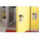 Gray Body Plastic Gym Lockers 1810 * 310 * 460 Mm Anti - Corrosion For Storage