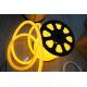 hot sale 360degree building yellow 110v pvc neon flex lights for building