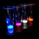LED Liquid Activated Flashing Shot Glass of Red / Yellow / Blue / Green color
