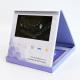Magnetic Switch Greeting Brochure Card Box Video Packaing Lcd Video Screen 5 7 10