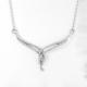 Double Lines 925 Sterling Silver Necklaces 5.03g Pure Silver Kundan Jewellery