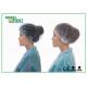 Non Stimulating 10g/m2 PP Non Woven Head Cover With Double Elastic