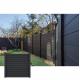 Waterproof Wood Garden Composite Fence Panels Grey UV Resistant FSC