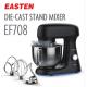 Top 10 Die Cast Stand Mixers EF708/ Kitchen Good Aid Stand Mixer/ 1000W 4.8 Liters Noodle Mixer