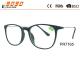 2017 new design reading glasses ,made of PC frame with metal temple  suitable for women and men